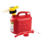 Jerrycan de transport d'essence + no - spill capacité 5, 00 litres couleur rouge Jerrycan de transport d'essence + no - spill capacité 5, 00 litres couleur rouge