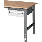 Rau - placard inf�rieur h175xl440xp600 mm gris anthracite / gris clair 1 tiroir coulisse simple