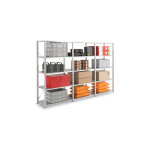 Rayonnage d'atelier 5 nivx - �l�ment suivant - 2000x1250x400mm - 150kg / niv - utilisable uniquement ...