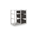Rayonnage pour bacs europe - lment suivant - bacs 400x300mm - utilisable uniquement avec un module ...