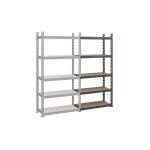 Sans marque - rayonnage industriel - elément suivant h 200 x l 100 x p 40 cm - maxiburo Sans marque - rayonnage industriel - elément suivant h 200 x l 100 x p 40 cm - maxiburo