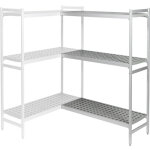 Rayonnage retour fermostock 3 niveaux 6611 - profondeur 560 mm - fermod