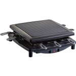Rc 2. 1 appareil à raclette 8 poêlons, fonction grill, filaire noir - steba Rc 2. 1 appareil à raclette 8 poêlons, fonction grill, filaire noir - steba