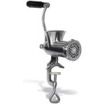 Reber 8690n hachoir � viande manuel en acier inoxydable n. 5 trou de plaque 4, 5mm