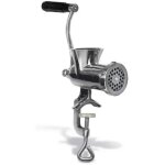 Reber 8691n hachoir � viande manuel en acier inoxydable no. 8 plaque al�sage 4. 5 mm