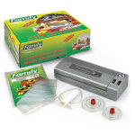 Reber family de luxe appareil � emballage sous vide 830 mbar argent