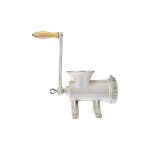 Reber - hachoir a' viande manuel n. 22 en fonte forge'e 1 couteau et 1 plaque trous extrudeuse 4, 5 mm ...