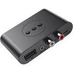 Récepteur audio bluetooth compatible nfc, adaptateur audio sans fil bluetooth 5. 2 pour stéréo domestique ... Récepteur audio bluetooth compatible nfc, adaptateur audio sans fil bluetooth 5. 2 pour stéréo domestique ...