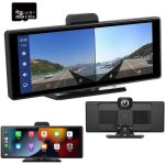 R�cepteur st�r�o de voiture 10' �cran tactile hd 1080p lecteur multim�dia bluetooth sans fil android ...