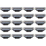 Recharges de lames rasoir 20 pi�ces, mach 3 manuelles pour