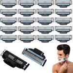 Recharges de lames de rasoir mach 3, 20 pi�ces lames de rasoir mach 3, hommes lame de rasoir mach 3, ...