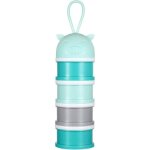 R�cipient de stockage portable pour lait en poudre (bleu)
