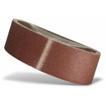 Red bandes abrasives, 533 x 75 mm, p. ponceuses � bande portatives, corindon normal (lot de 10) g100 ...