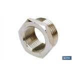 R�ducteur cylindrique m�tallique r1 / 8 vers m5, filetage pour des connexions s�curis�es.