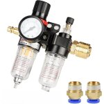 R�ducteur de pression d'air comprim� 1 / 4 pouce s�parateur d'eau air comprim�