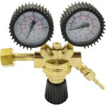 R�ducteur de pression de gaz pour argon et co2 - jinfgerne - vanne d'arr�t, manom�tre 0 - 315 bar, d�bitm�tre ...