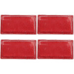 R�flecteur de s�curit�, coller sur la fausse lumi�re r�fl�chissante rouge haute visibilit� de voiture ...