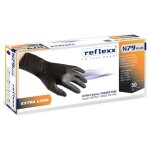 Gants en nitrile reflexx n79p sans poudre 100 % sans latex 7, 7 g cat. 3 50 pices xl
