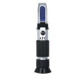 Rfractomtre de miel 3 en 1 pour l'humidit du miel, la gamme brix et baume brix testeur d'humidit ...