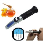 Crea - rfractomtre miel apiculteur eau teneur en sucre brix 58 - 92% eau 10 - 33% outil portatif