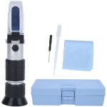 R�fractom�tre portatif, compteur de concentration d'�thyl�ne glycol, testeur de teneur en fluide de batterie ...