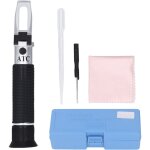 R�fractom�tre de salinit� � double �chelle 0 - 100 ppt 1, 000 - 1, 070, salinom�tre portable atc pour ...