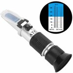 Réfractomètre sucre brix 0 - 32% dispositif de mesure de la teneur en sucre pour le moût de bière sg, ... Réfractomètre sucre brix 0 - 32% dispositif de mesure de la teneur en sucre pour le moût de bière sg, ...