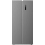 Cecotec - rfrigrateur amricain 2 portes bolero coolmarket sbs 430 dark e. side by side de 430 l, hauteur ...