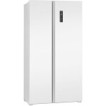 R�frig�rateur am�ricain avec cong�lateur 442l blanc bomann sbs7344 - blanc