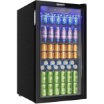 R�frig�rateur � boissons euhomy 90l, mini - r�frig�rateur pour 126 , pour la maison, le bar ou le bureau ...