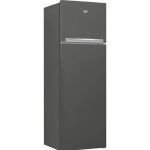 R�frig�rateur combin� 60cm 360l froid brass� - beko - rdsa310m40gn