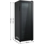 R�frig�rateur compact 128 l led 94 canettes silencieux 120 l 8 l