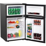 Costway - r�frig�rateur cong�lateur 90 l(26l + 64l) - temp�rature de refroidissement r�glable 0 � 10 ...