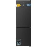 R�frig�rateur - cong�lateur en acier inoxydable, 180 cm de haut et 55 cm de large, d'une capacit� de ...