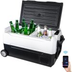 Puluomis - rfrigrateur conglateur glacire 35l frigo lectrique 12v 240v portable de voiture grande ...