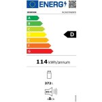 R�frig�rateur pose libre hisense rl5k370gsfd 372 l noir inox nofrost