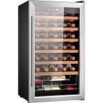 Cecotec - refroidisseur  vin dede 34 bouteilles decapacit avecsystme  compresseur derefroidissement ...
