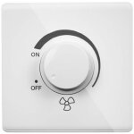 R�glage du ventilateur de plafond - interrupteur mural 220 v 10 a pour variateur d'intensit� de 15 � ...