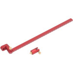 Rgle de cercle pour le travail du bois, outil de dessin de cercle en alliage d'aluminium de 300mm, jauge ...