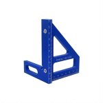Rgle de mesure multi - angle 3d, rapporteur carr en aluminium 45 / 90 degrs pour le travail du bois, ...
