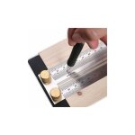 Rgle t pour le travail du bois de haute prcision, rgle de traage outils de marquage de menuiserie ...