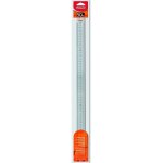 R�glet - maped - acier inox - 50 cm - graduations grav�es 2 faces - mixte