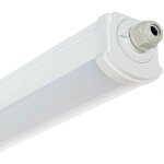 R�glette �tanche led 120cm 30w avec d�tecteur de mouvement radar ip65 6000k blanc froid