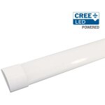 R�glette led plate 30cm 10w 120lm / w cree chip v - tac vt - 8 - 10 - 120 deg - blanc neutre - 4000k