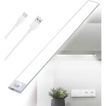 R�glette et spot de cuisine et meuble reglette led cuisine sous meuble rechargeable usb, 2500mah 40cm ...