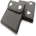 R�gleur de boucle de ceinture auto noir 5. 8�5. 0 cm, ajustement confortable, r�duit pression du harnais ...