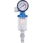 R�gulateur de pression d'air s�parateur d'eau compresseur d'air avec manom�tre et filtre pistolet pulv�risateu ...