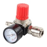 Régulateur de pression d'air valve pneumatique 1 / 4, détendeur pneumatique valve, vanne de régulation ... Régulateur de pression d'air valve pneumatique 1 / 4, détendeur pneumatique valve, vanne de régulation ...