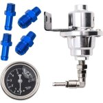 [jamais utilis�] r�gulateur de pression de carburant r�glable universel en alliage d'aluminium, r�gulateur ...