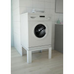 Rehausse pour lave - linge socle pour lave - linge 2435035 blanc - respekta